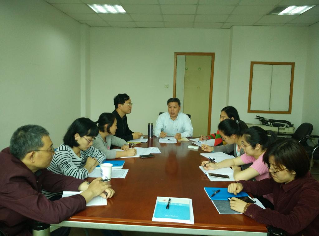 支部学习会现场