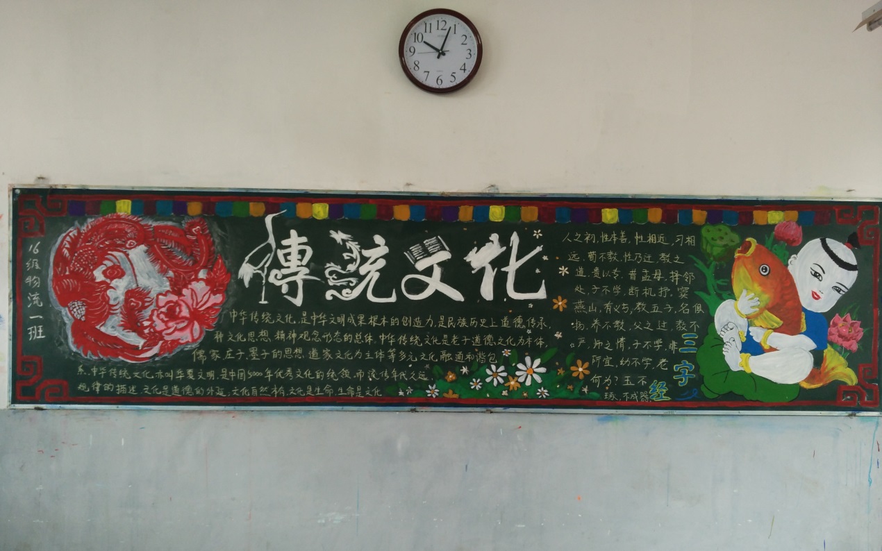 获奖黑板报之一